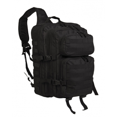 Рюкзак однолямочный большой "ONE strap assault pack LG" Black (чёрный)