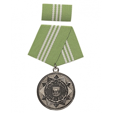 Медаль ГДР MDI MEDAL "F. FAITHFUL SERVICES" SILB.10J. в упаковке новая