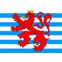 Флаг Люксембурга со львом Wappen
