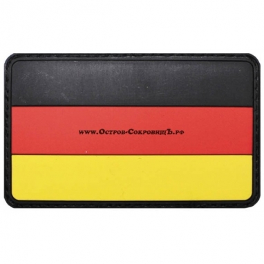 Флаг Германии велкро (на липучке), 3d, размер: 8 х 5 см