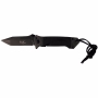Складной карманный нож с зажимом для ремня G10-Griff Max Fuchs чёрный